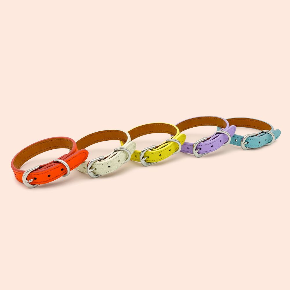 Decorative objects - Premium Epsom Leather Neck Collar - HEYLOOP