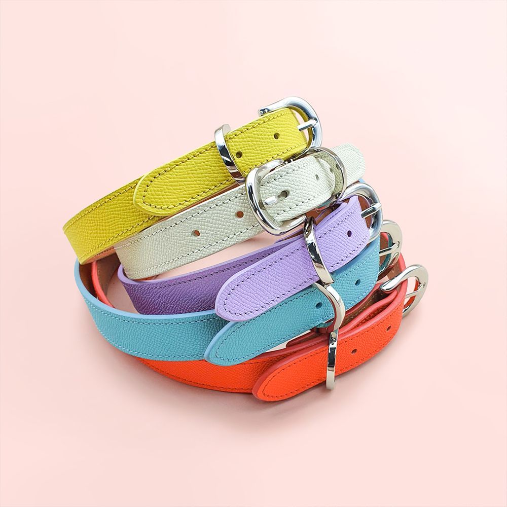 Decorative objects - Premium Epsom Leather Neck Collar - HEYLOOP