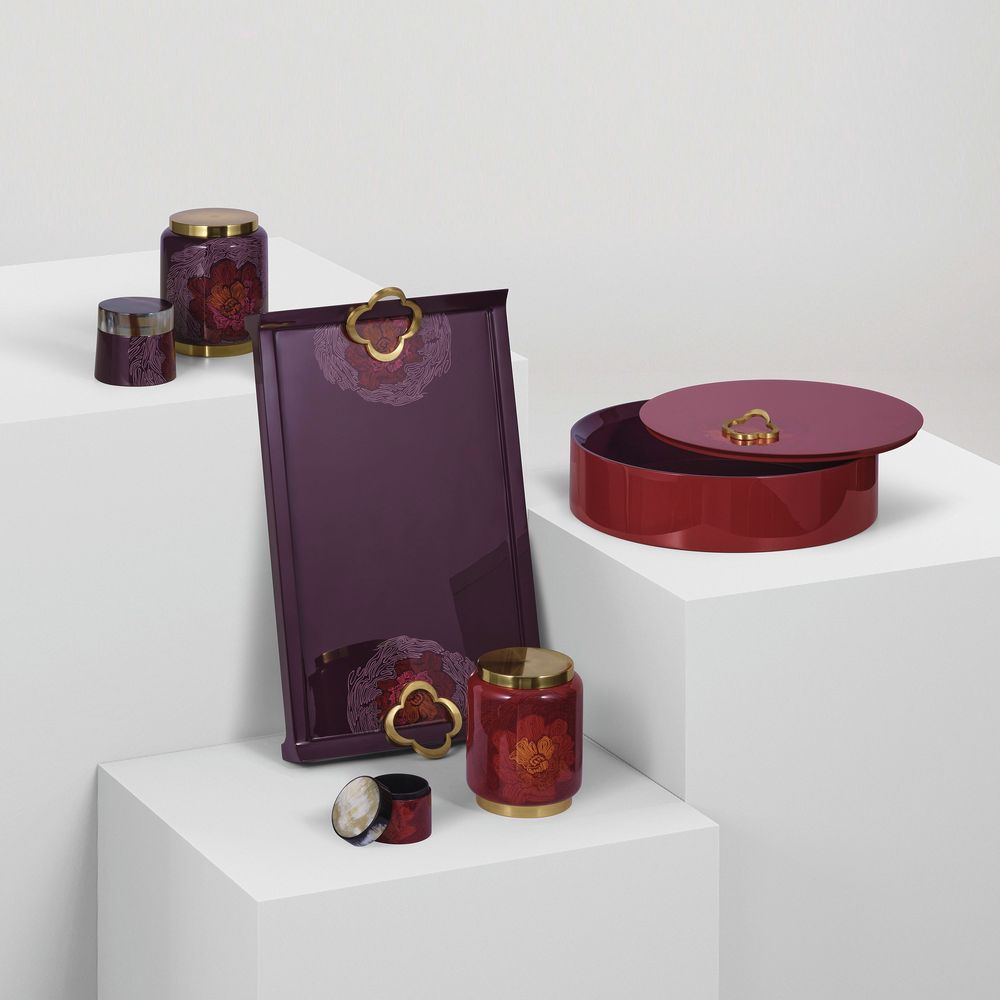 Accessoires thé et café - BOÎTE À THÉ RONDE VIGOR - HANOIA