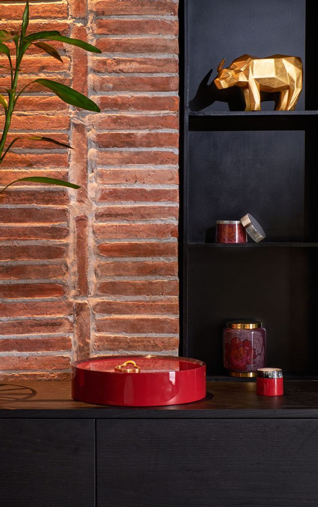 Accessoires thé et café - BOÎTE À THÉ RONDE VIGOR - HANOIA