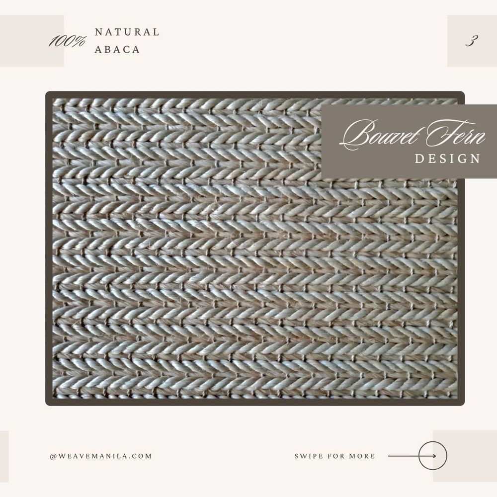 Tapis sur-mesure - Fern - WEAVEMANILA