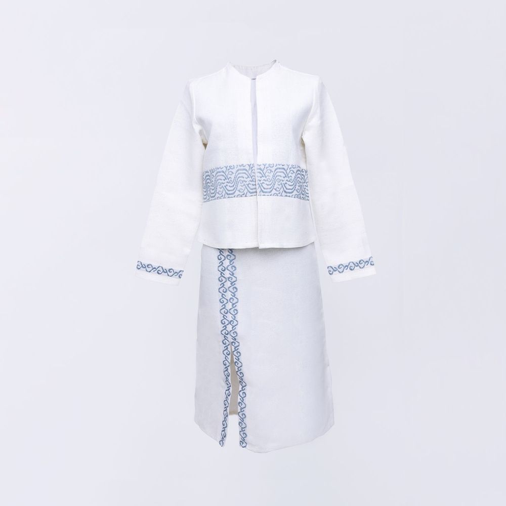 Apparel - Ivory lotus Outfit ( Outfit series) - MYANMAR PRODUCTS