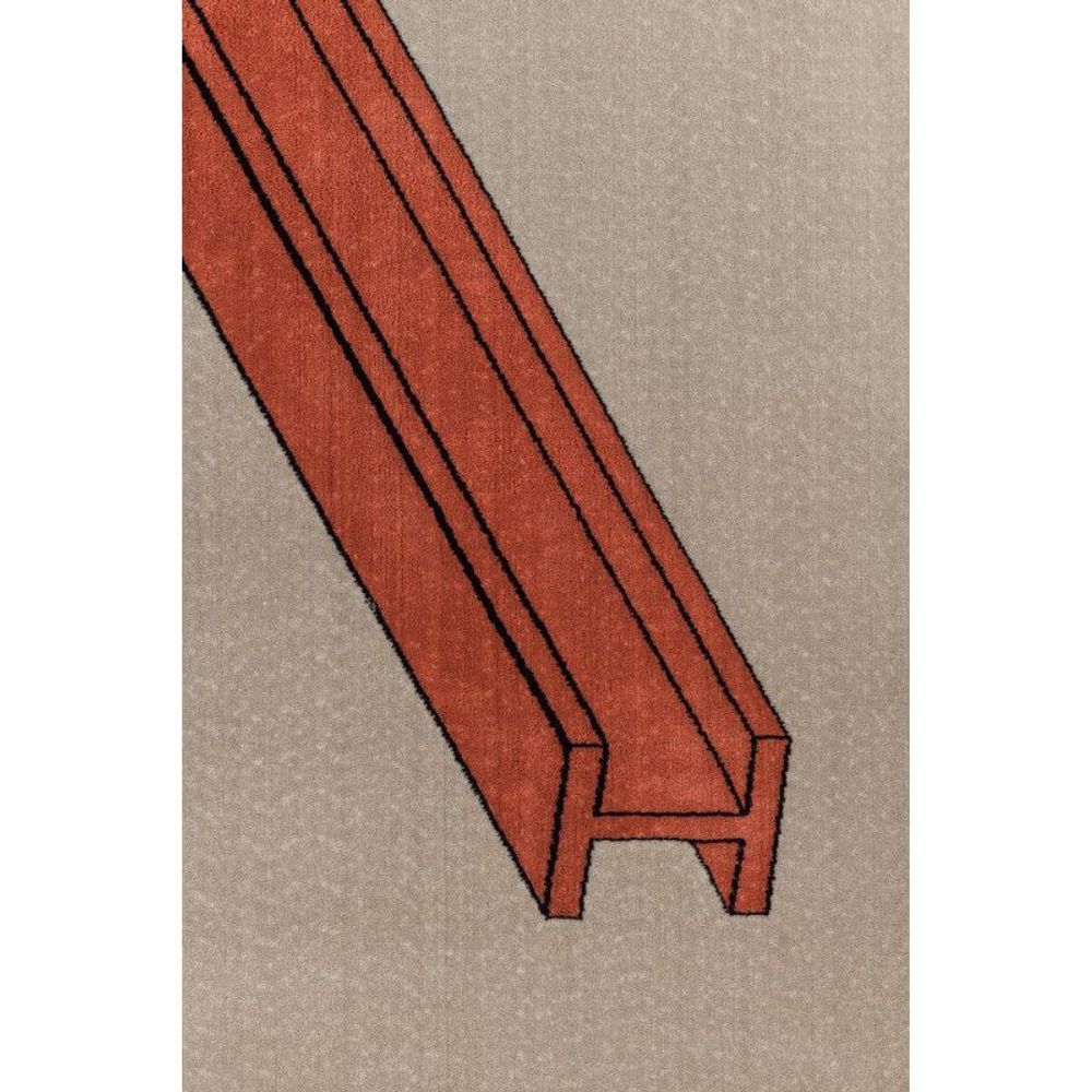 Design carpets - Rusty Beam Rug - SHISHKA PROJECT