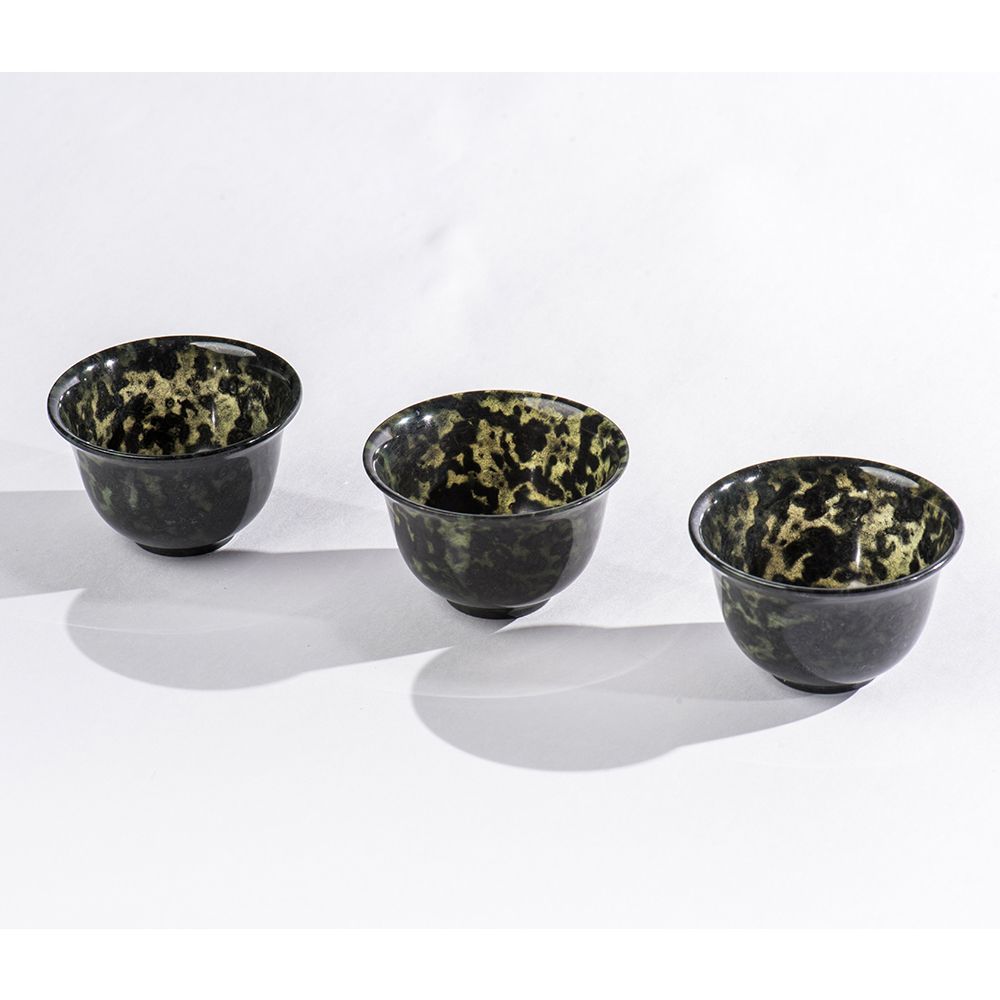 Tasses et mugs - Tasse Lumineuse en Jade Serpentine - TAIWAN CRAFTS & DESIGN