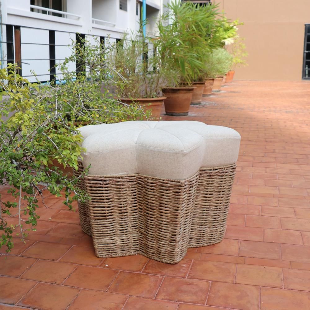 Chairs for hospitalities & contracts - AYODHYA - BLOSSOM Ottoman - AYODHYA