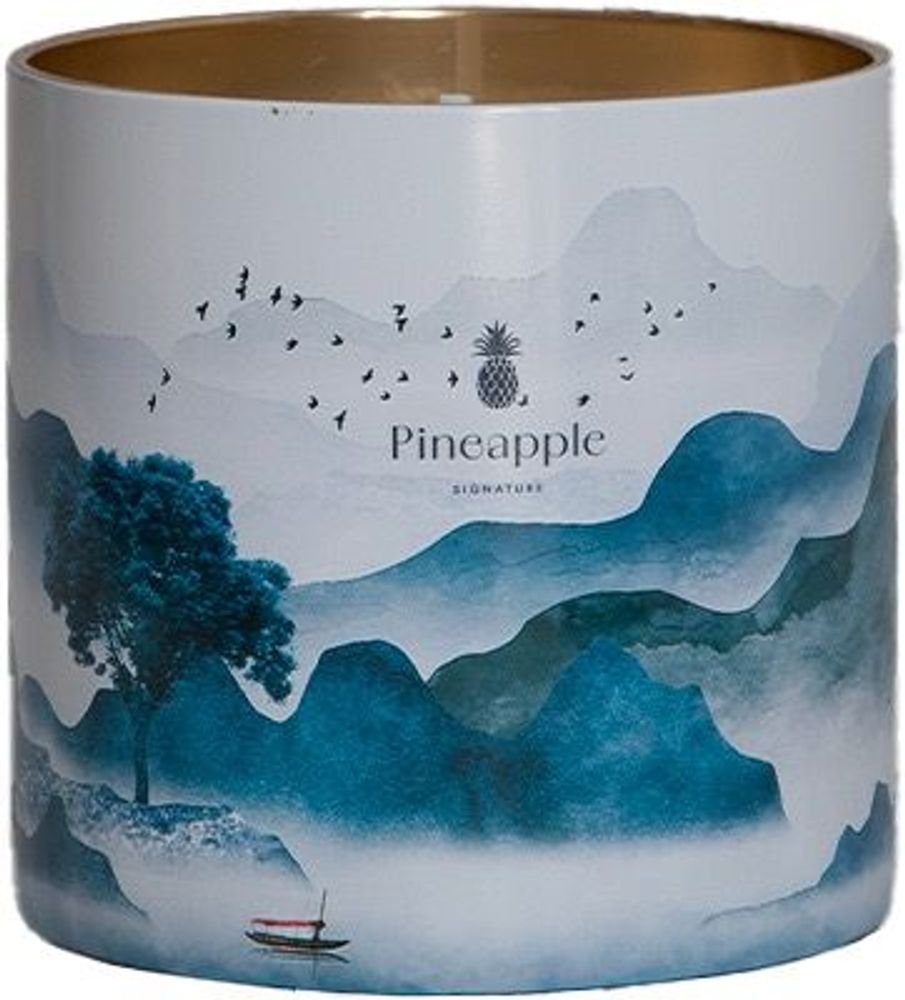 Objets de décoration - Bougie parfumée 250gr décor Brume Mystérieuse - PINEAPPLE SIGNATURE