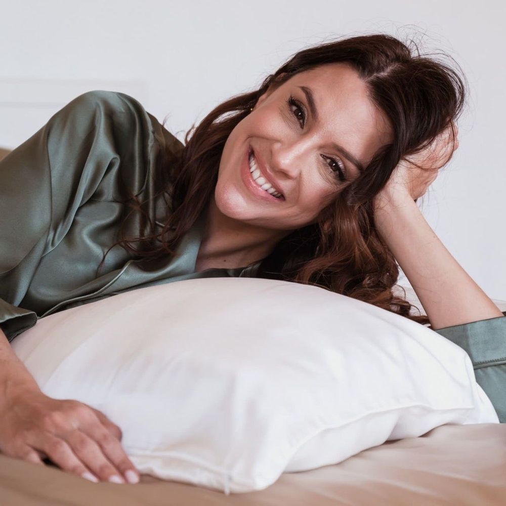 Linge de lit - Taie d'oreiller en Pure Soie de Mûrier - 65x65cm - 22 momme - EMILY'S PILLOW