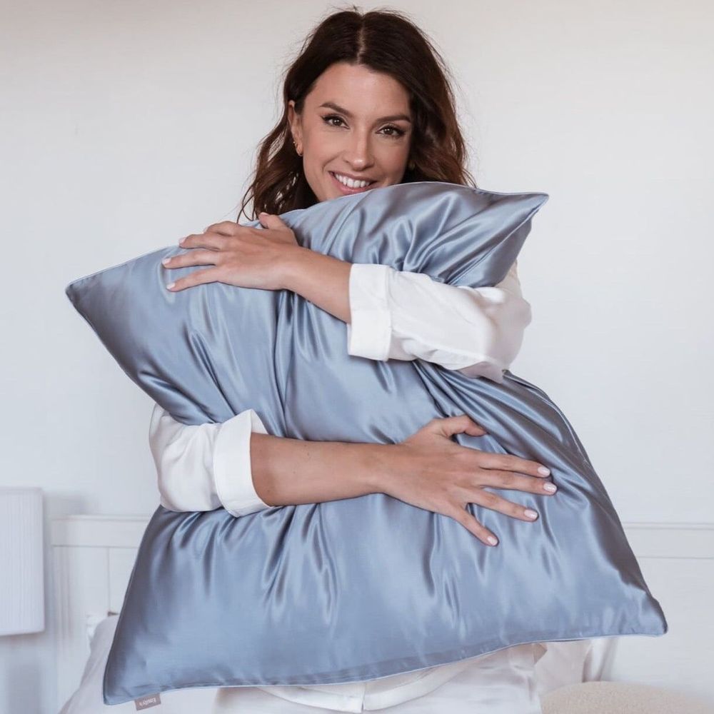 Linge de lit - Taie d'oreiller en Pure Soie de Mûrier - 65x65cm - 22 momme - EMILY'S PILLOW