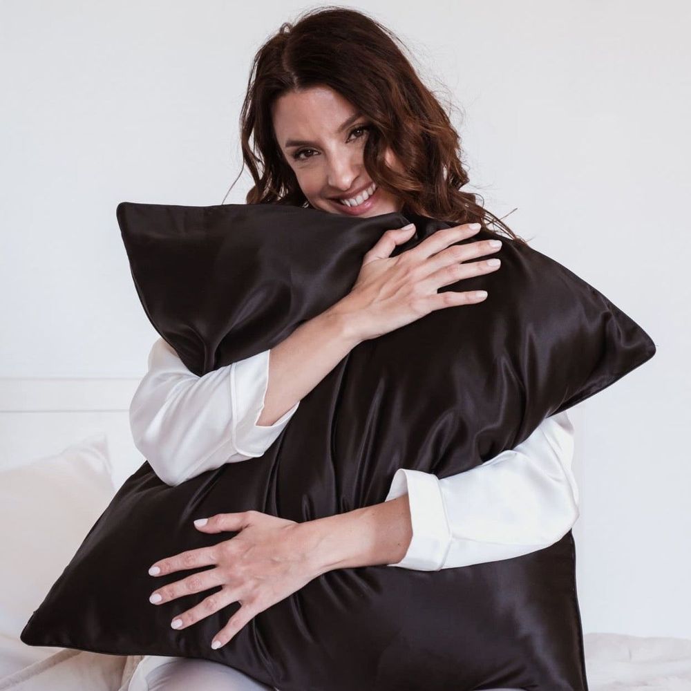 Linge de lit - Taie d'oreiller en Pure Soie de Mûrier - 65x65cm - 22 momme - EMILY'S PILLOW