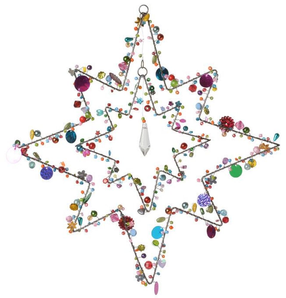 Decorative objects - Beaded Star - BELL ARTE