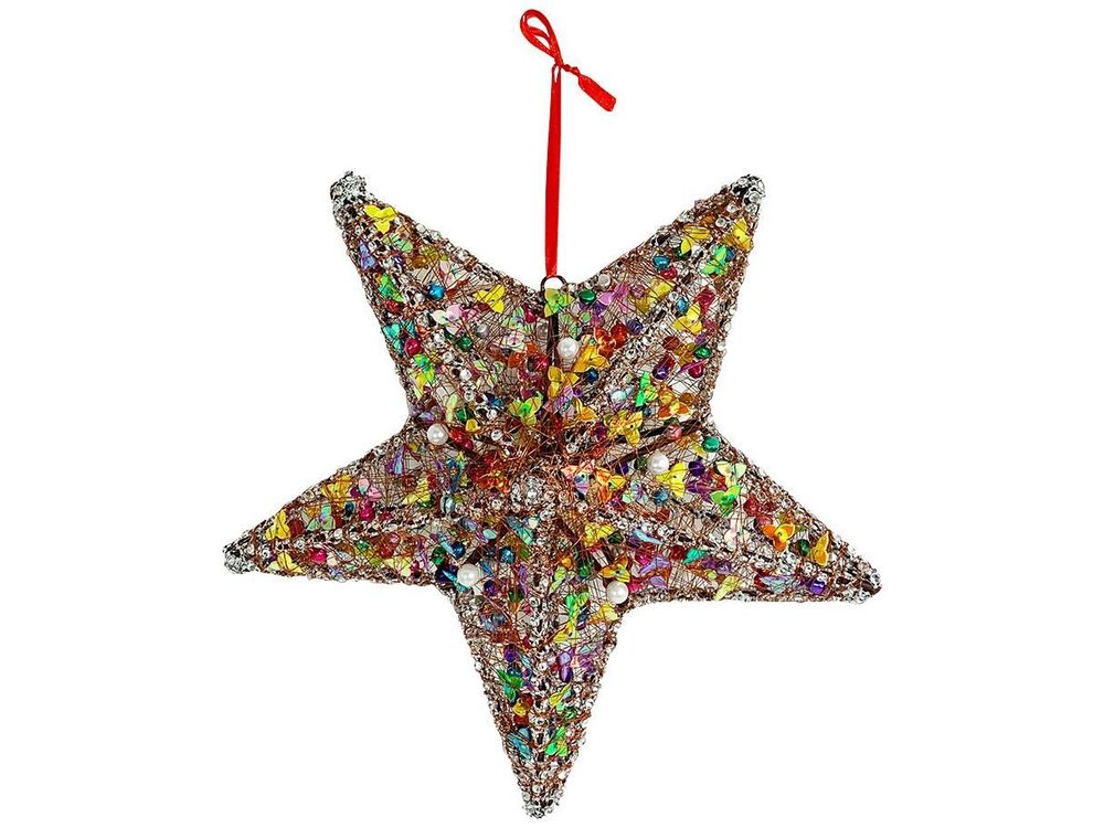 Decorative objects - Beaded Star - BELL ARTE