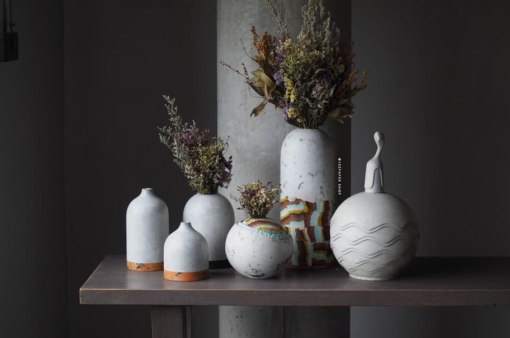 Decorative objects - 103 PAPERSHOP - Upcycled vase - 103PAPER SHOP
