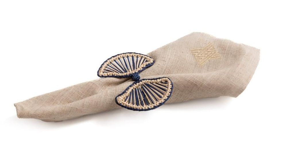 Assiettes au quotidien - anneau de serviette en forme de crabe - ARTESANIAS DEL ATLÁNTICO