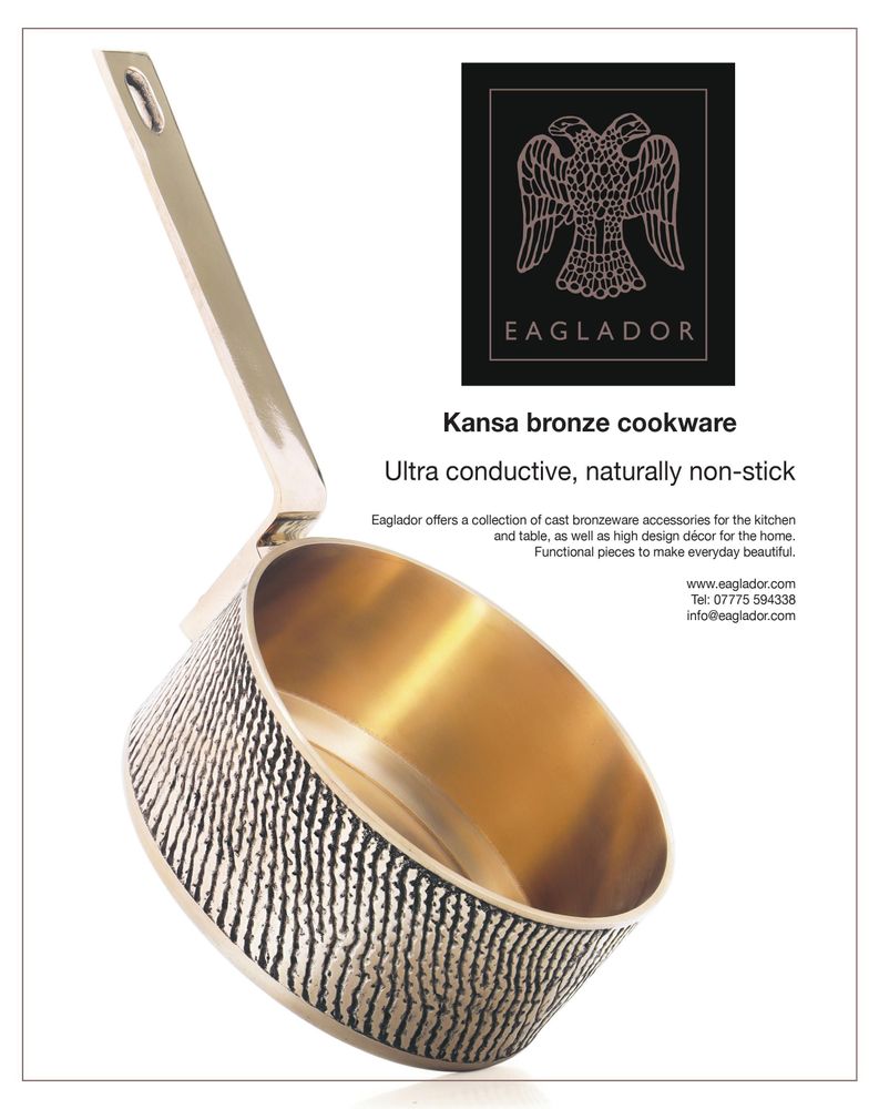 Saucepans - Cast Bronze Saucepan - EAGLADOR