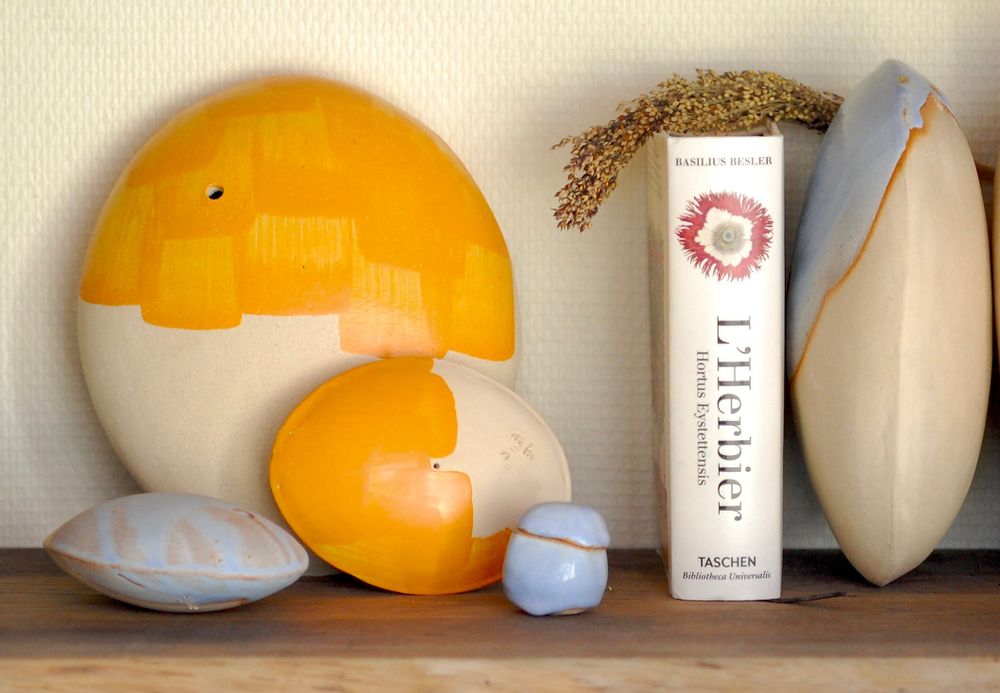 Gifts - Message safe - COCOON\" Tangerine\” - MOMENT CÉRAMIQUE