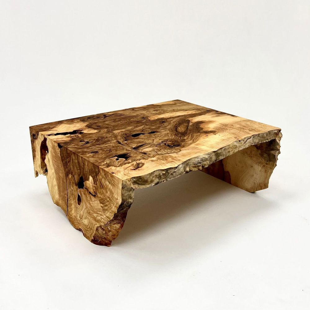 Tables basses - Table basse en résine époxy Waterfall - Table basse en bois personnali - TINELLA WOOD