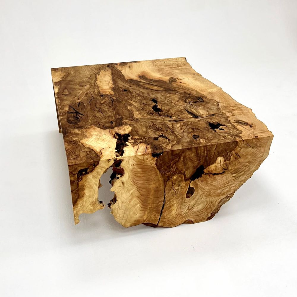 Tables basses - Table basse en résine époxy Waterfall - Table basse en bois personnali - TINELLA WOOD