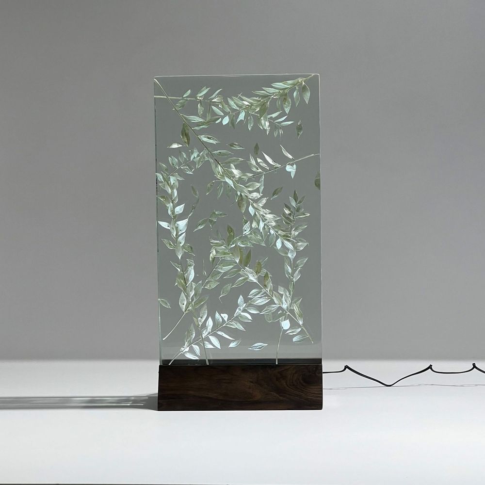 Decorative objects - Epoxy Resin Night Light - Epoxy Lamp - Decorative Night Lamp - TINELLA WOOD