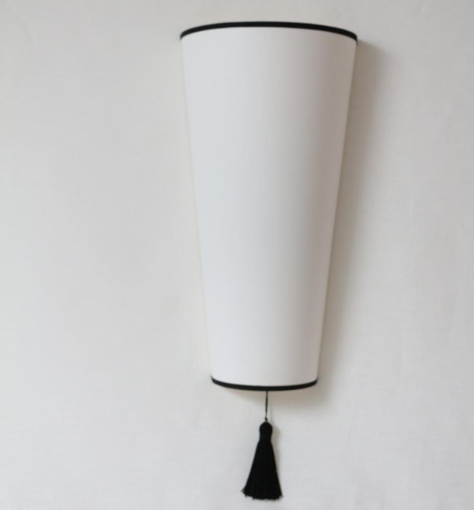 Appliques - Abat-jour blanc et noir | luminaires chics - CÔTE OUEST DÉCO - PRO