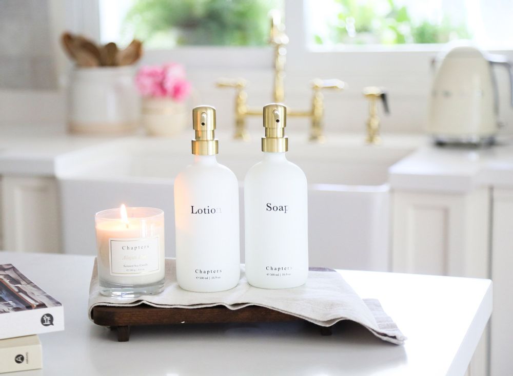 Porte-savons - Distributeur de savon/Savon + Lotion - CHAPTERS