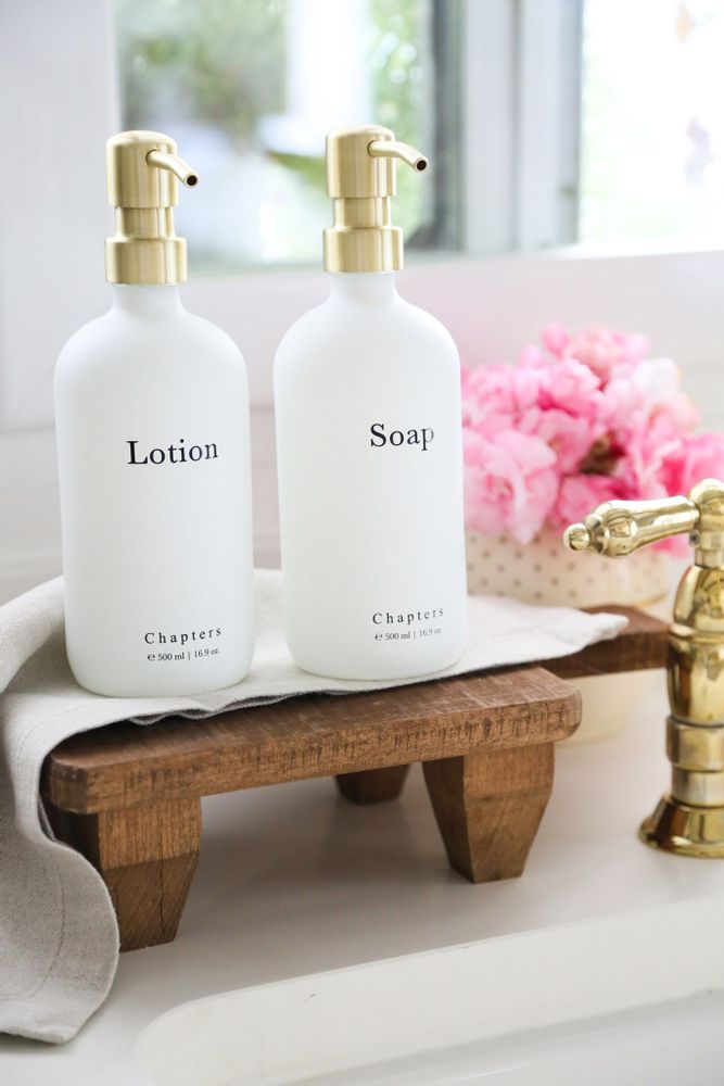 Porte-savons - Distributeur de savon/Savon + Lotion - CHAPTERS