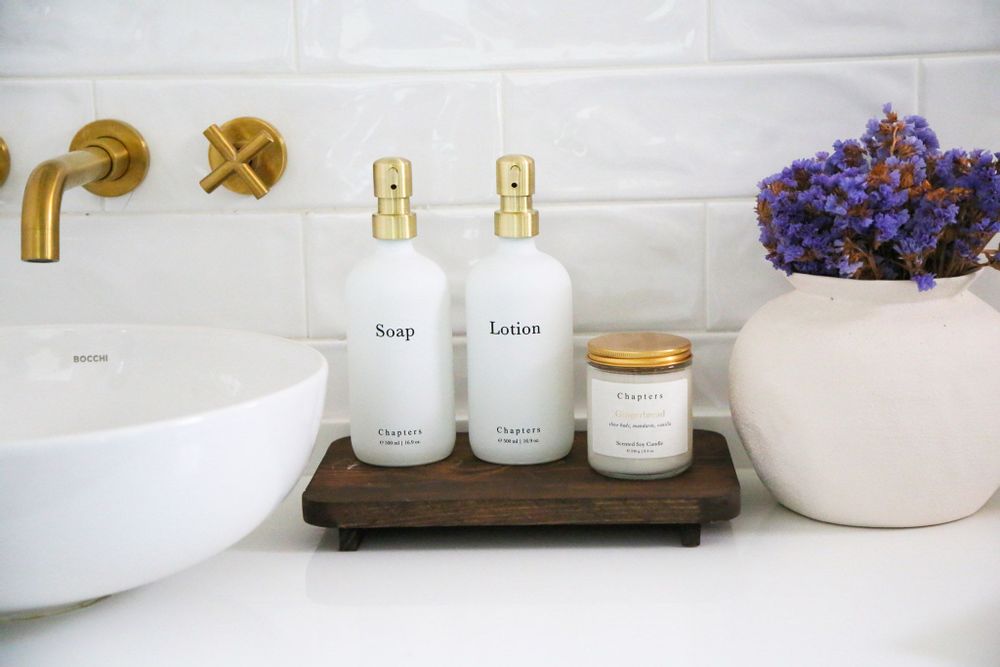 Porte-savons - Distributeur de savon/Savon + Lotion - CHAPTERS