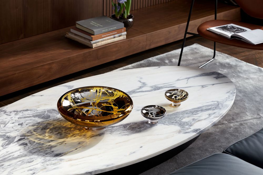 Design objects - DECO collection of hand-blown glass bowls - AN&ANGEL