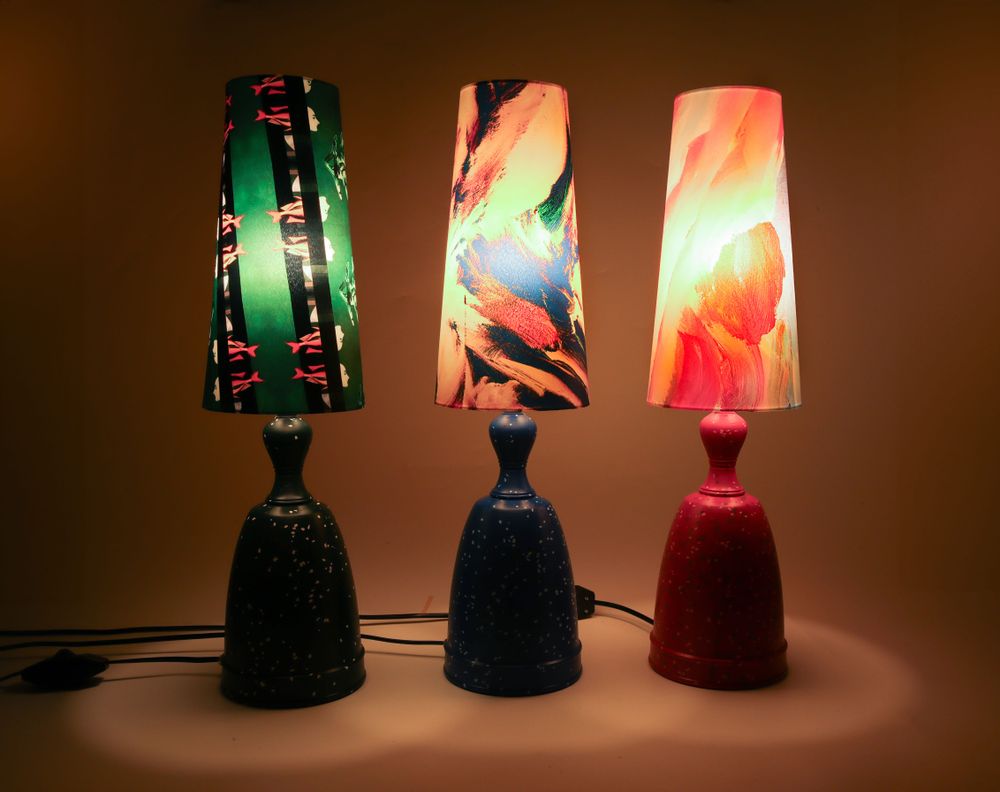 Lampes de table - CONSTELLA TABLE LAMP (Green) - KOLLAGE BY LOWLIT