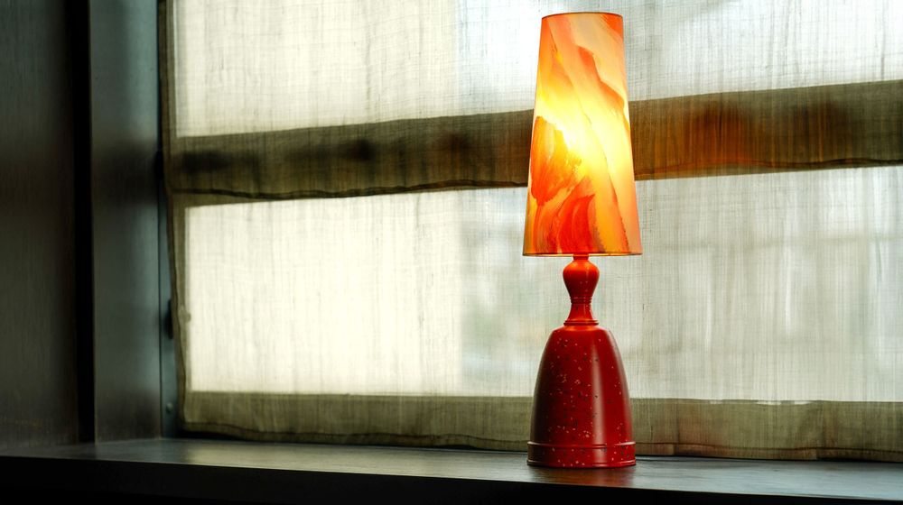 Lampes de table - CONSTELLA TABLE LAMP (Red) - KOLLAGE BY LOWLIT