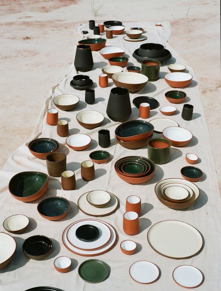 Everyday plates - Big plate · Earth RAW - VAIDAVA CERAMICS