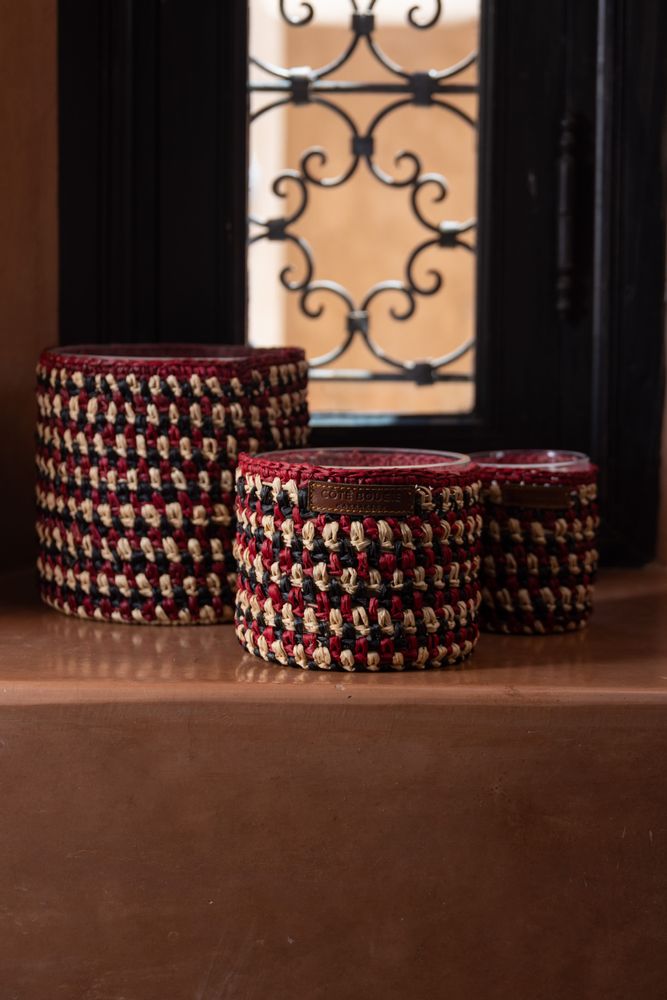 Objets de décoration - Raphia Lina - CÔTÉ BOUGIE MARRAKECH