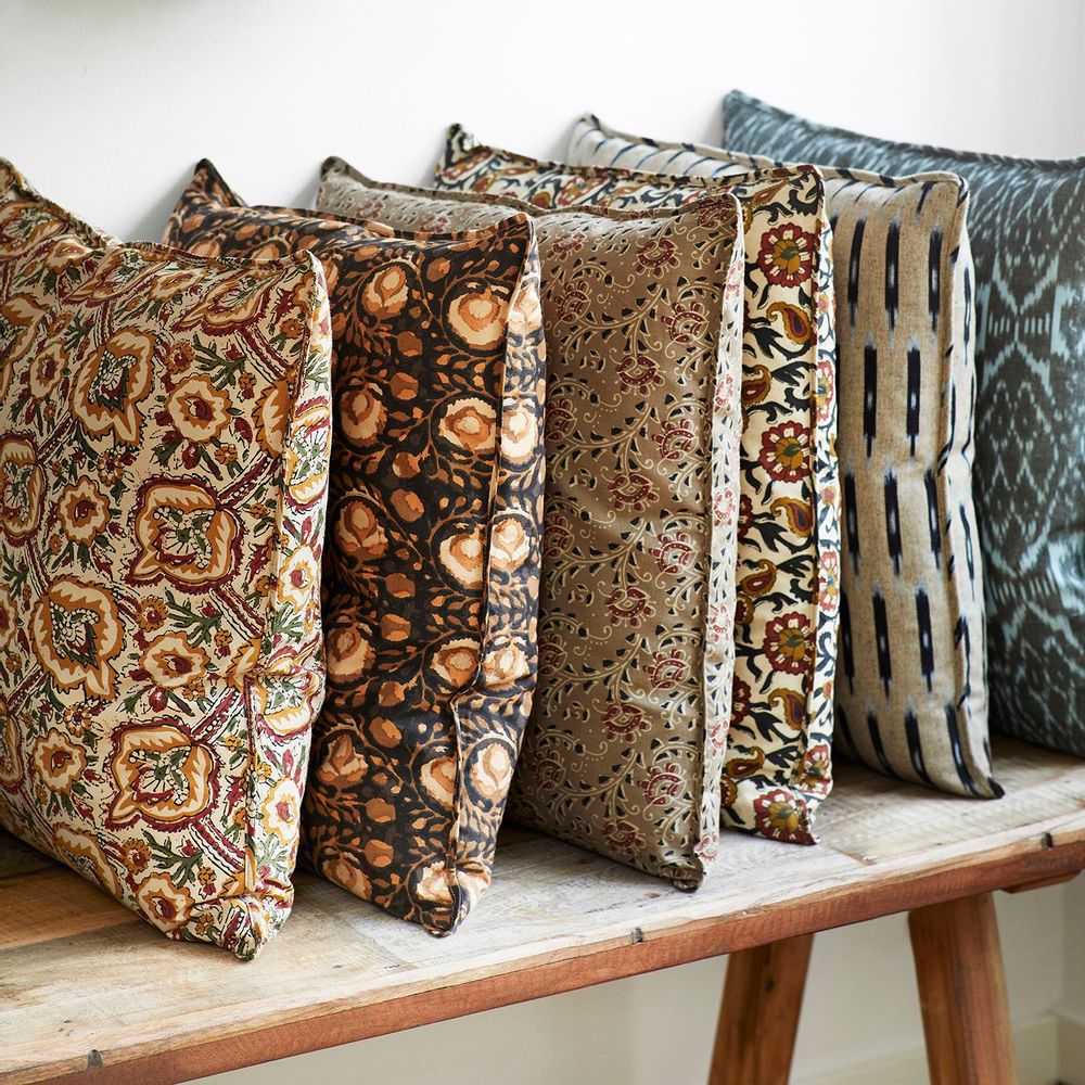 Tissus d'ameublement - Housse de coussin imprimée - MADAM STOLTZ