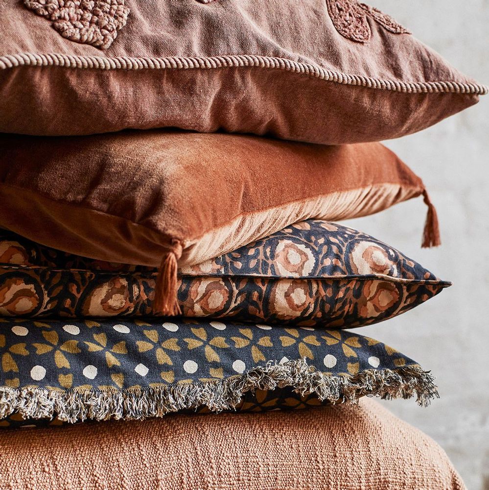 Tissus d'ameublement - Housse de coussin imprimée - MADAM STOLTZ