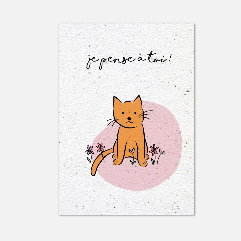 Carterie - Carte à planter - PAPIERFLEUR