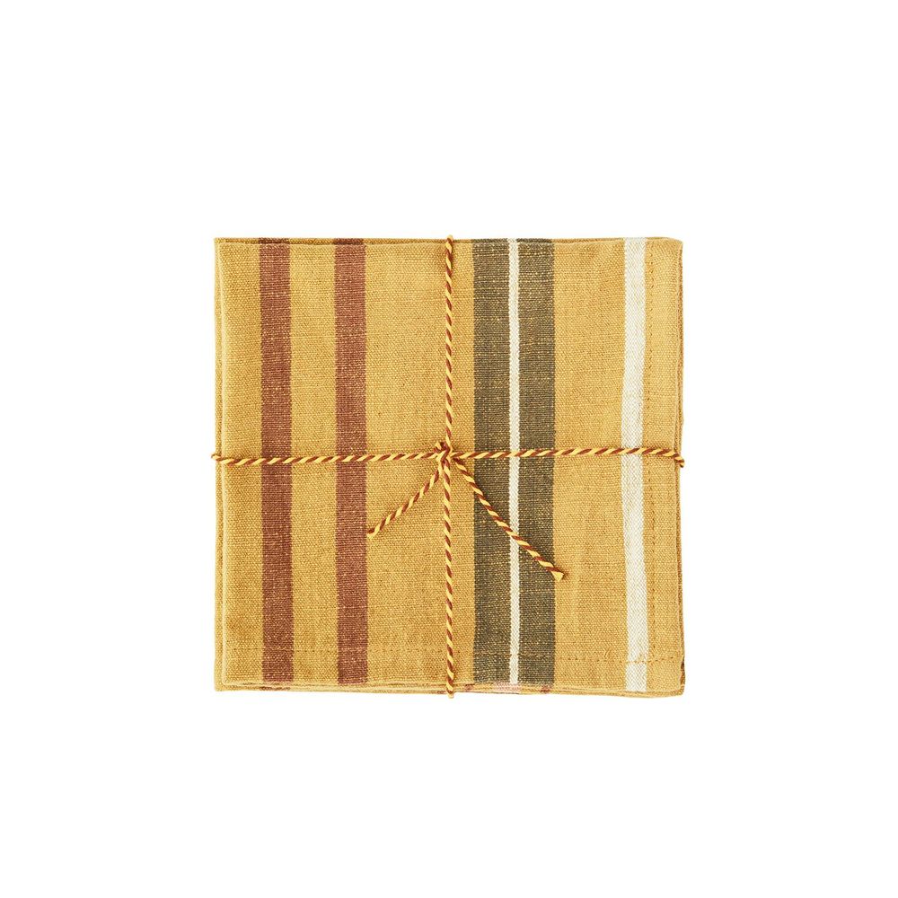 Table linen - Striped cotton napkins - MADAM STOLTZ