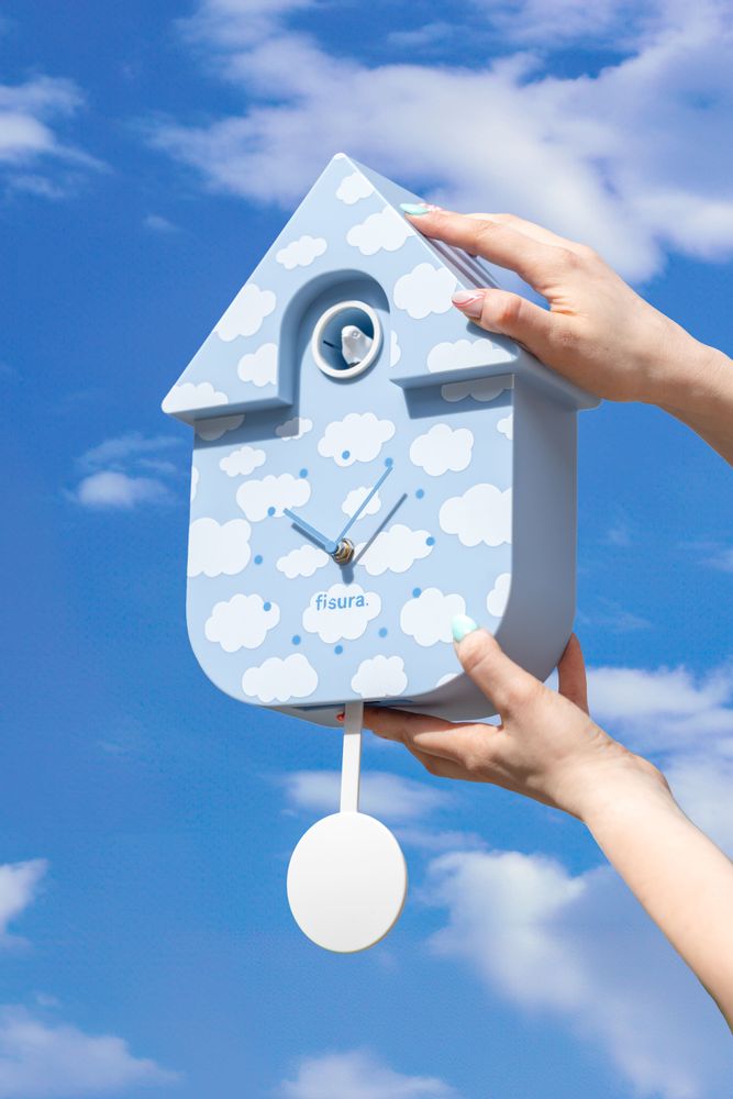 Clocks - Cuckoo with cloud house - FISURA