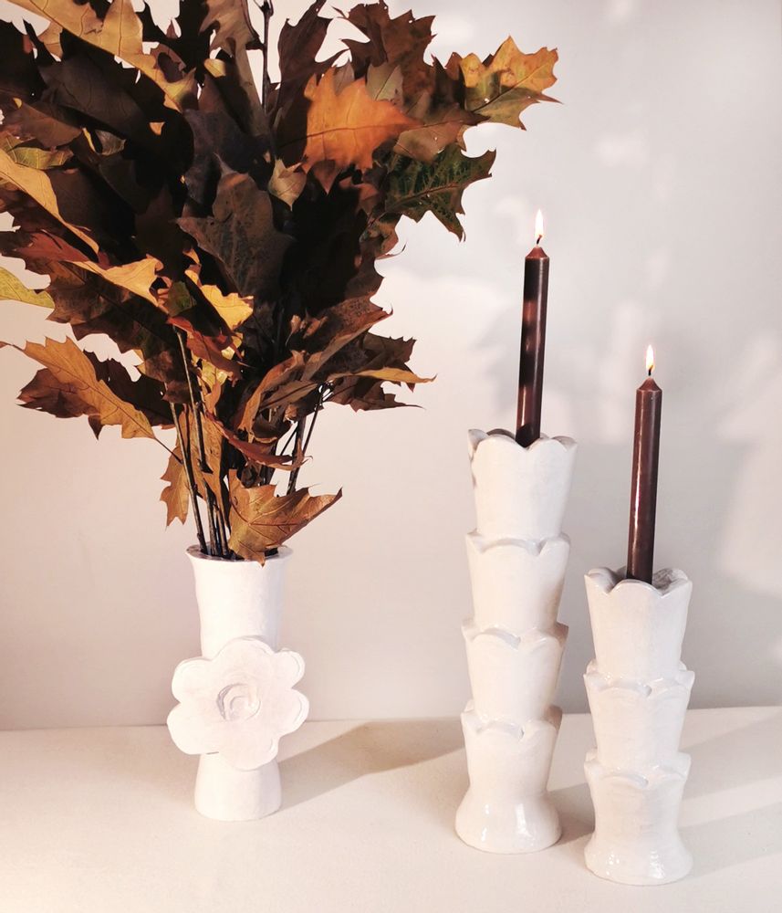 Vases - Bougeoir Tulipe 4 Etages - WAWW LA TABLE