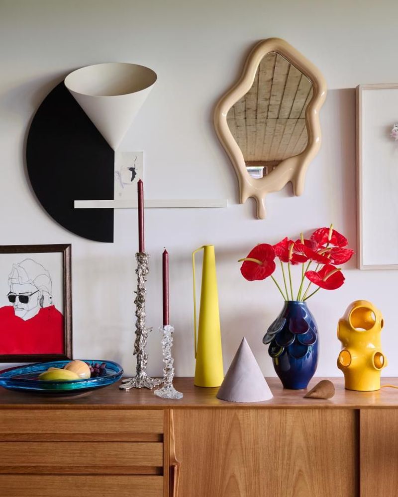 Decorative objects - Melting Mirror - M - POLSPOTTEN
