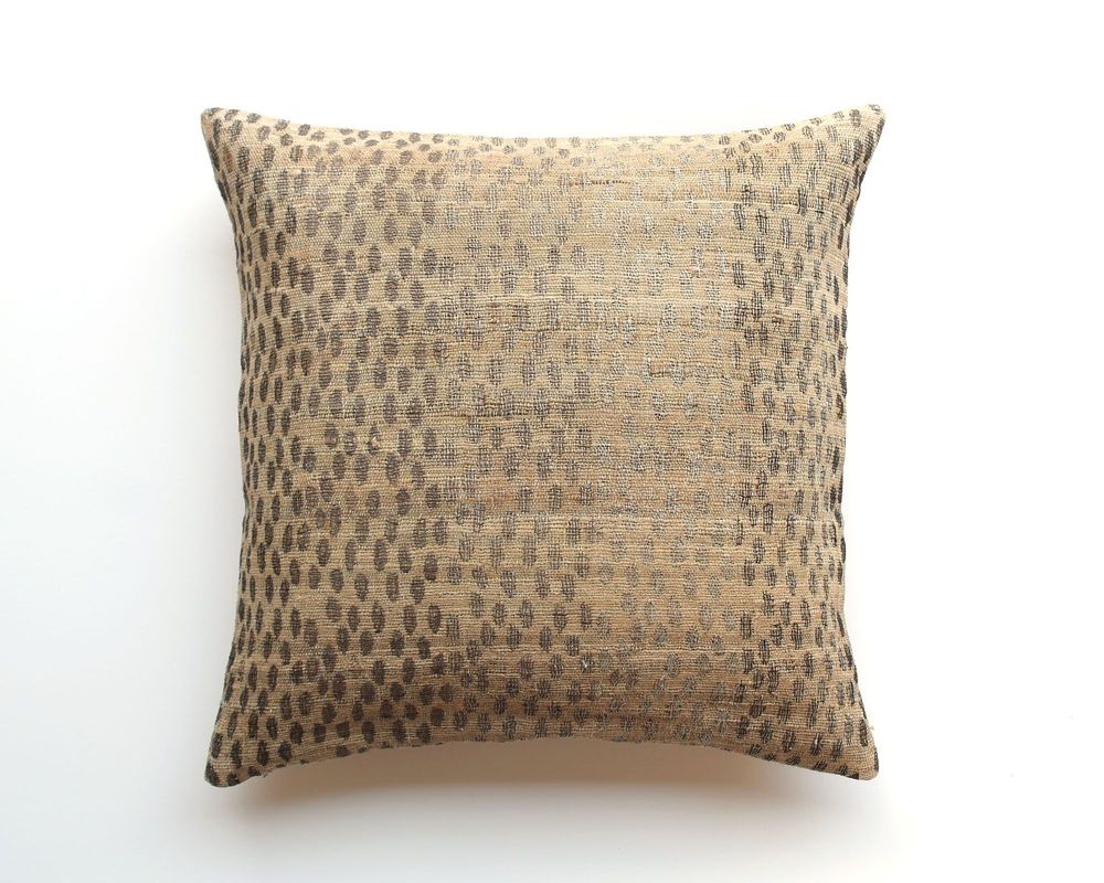 Coussins - Housse de coussin Jaguar en lin et soie - ML FABRICS