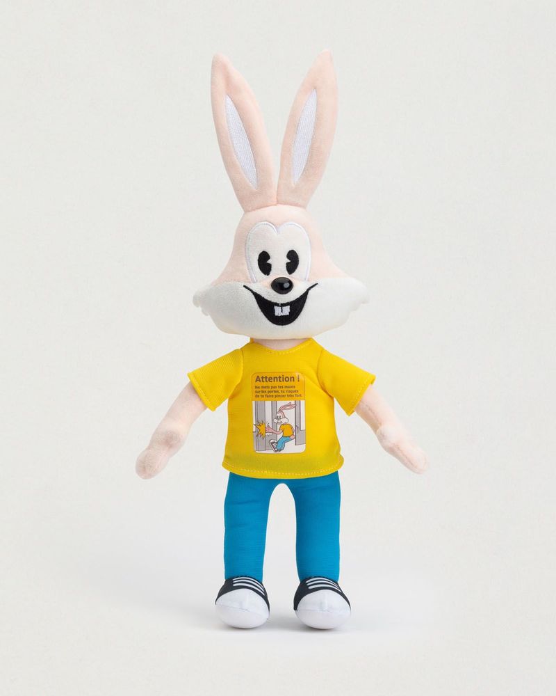 Soft toy - "Serge le lapin" plush - RATP LA LIGNE
