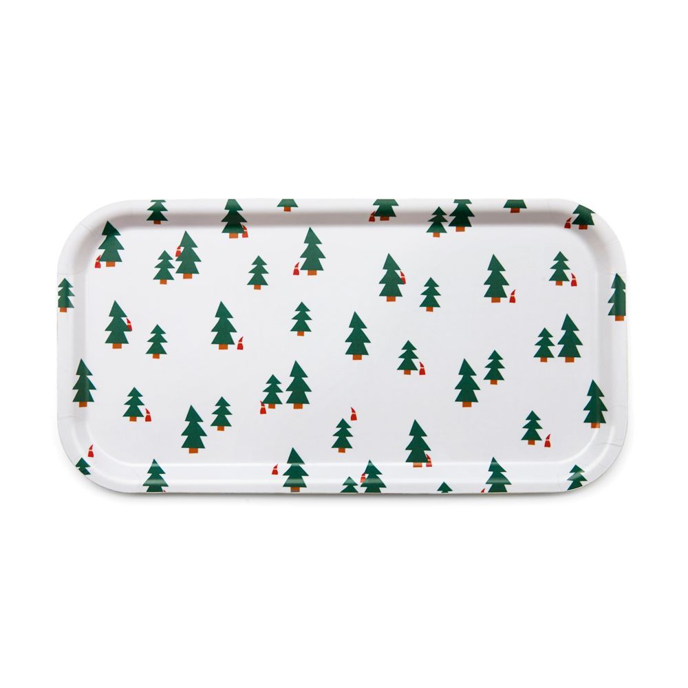 Platter and bowls - Christmas Forest Serving Tray - 43 x 22 cm - BLU KAT