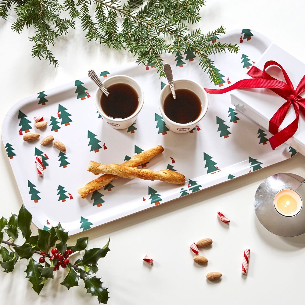 Platter and bowls - Christmas Forest Serving Tray - 43 x 22 cm - BLU KAT