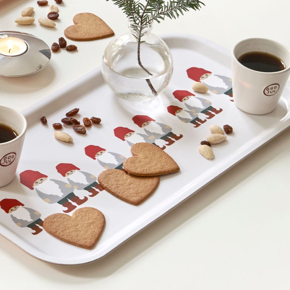 Platter and bowls - Gnomes Serving Tray - 43 x 22 cm - BLU KAT