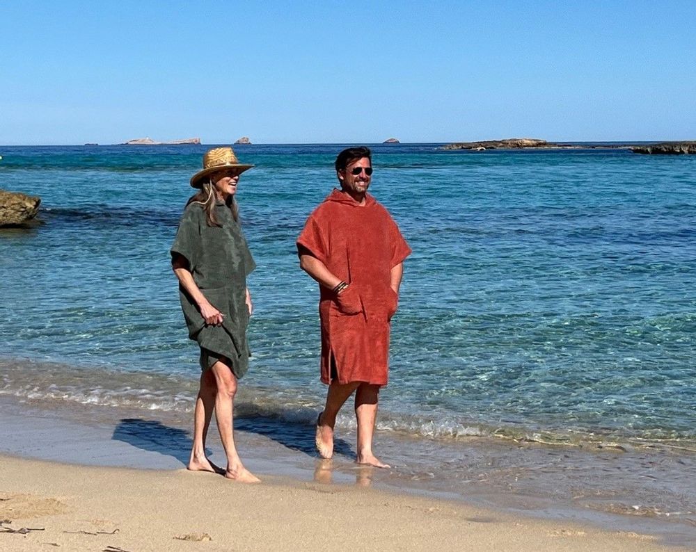 Prêt-à-porter - Poncho de plage PREMIUM éponge BIO - ATELIER DUNE