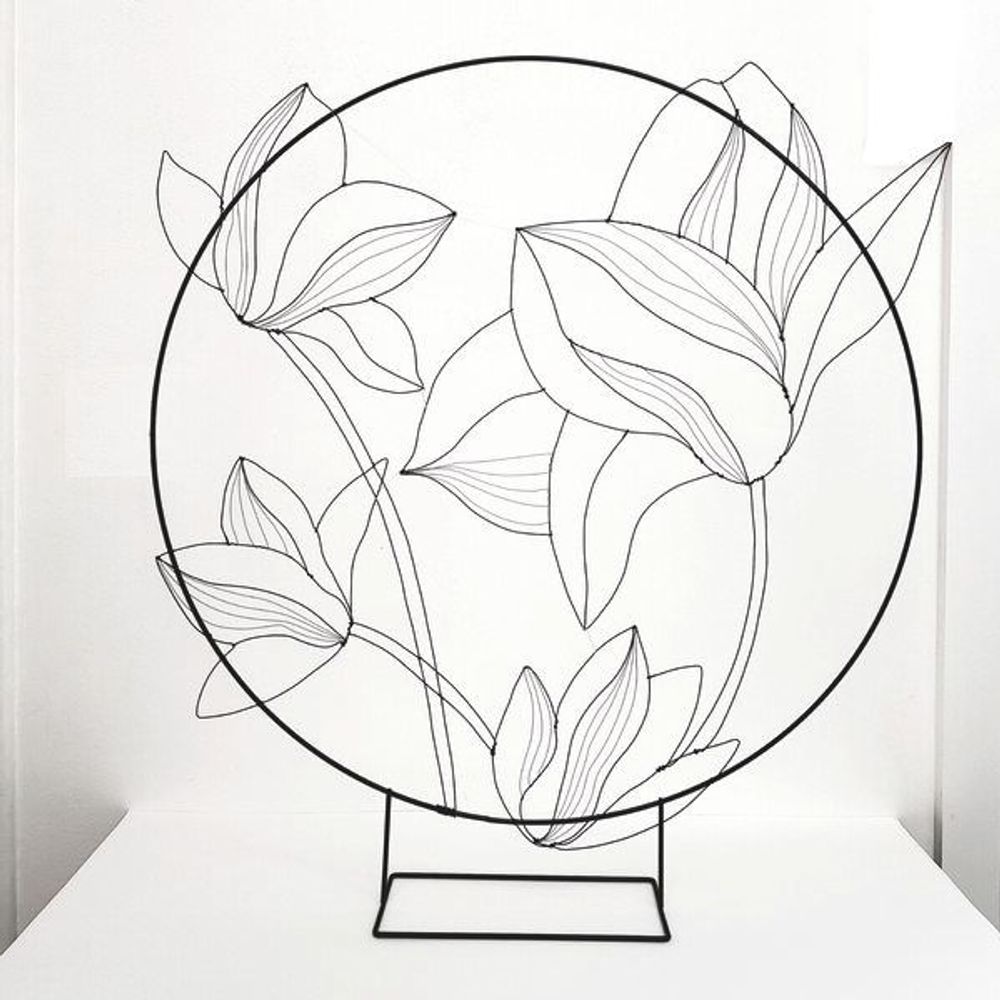 Decorative objects - CYCLAMEN ON FOOT 55 CM - O'FIL DES RÊVERIES DE NANA