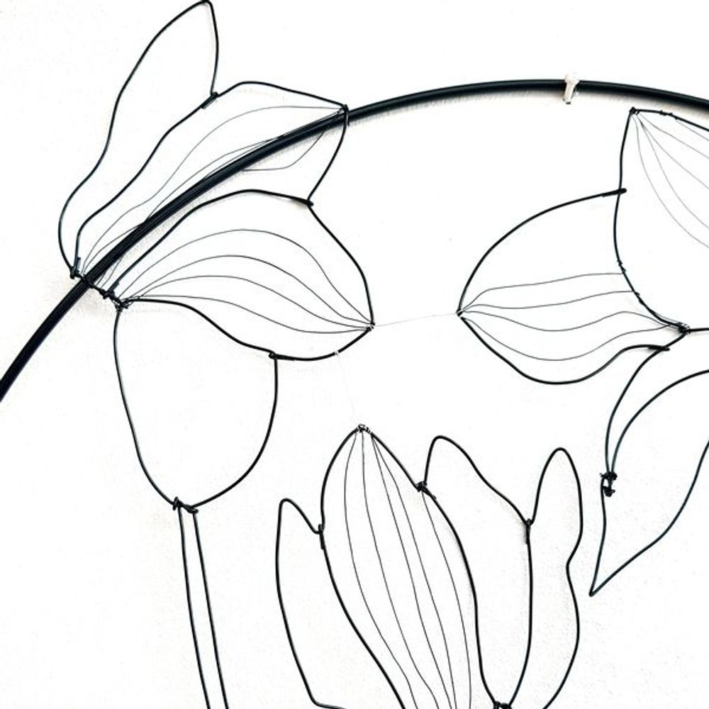 Decorative objects - WALL DECORATION - CYCLAMEN 40 CM - O'FIL DES RÊVERIES DE NANA