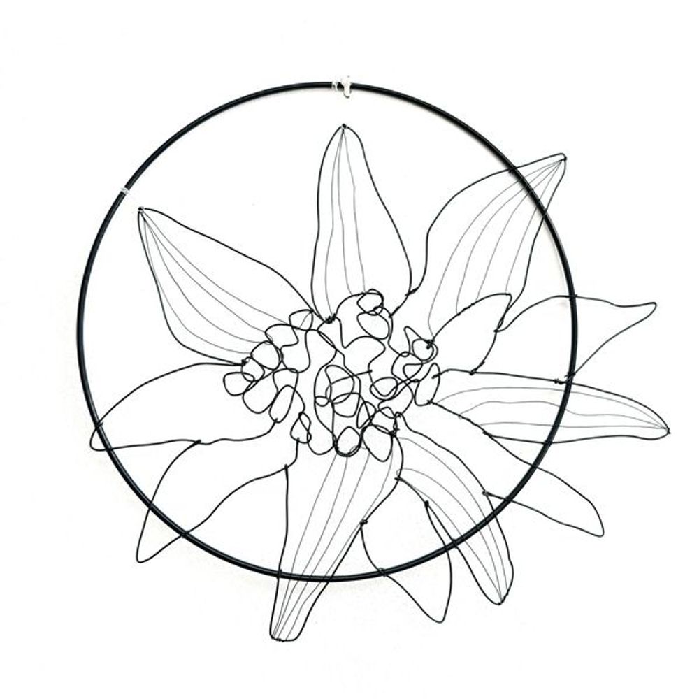 Decorative objects - WALL DECORATION - EDELWEISS 20 CM - O'FIL DES RÊVERIES DE NANA