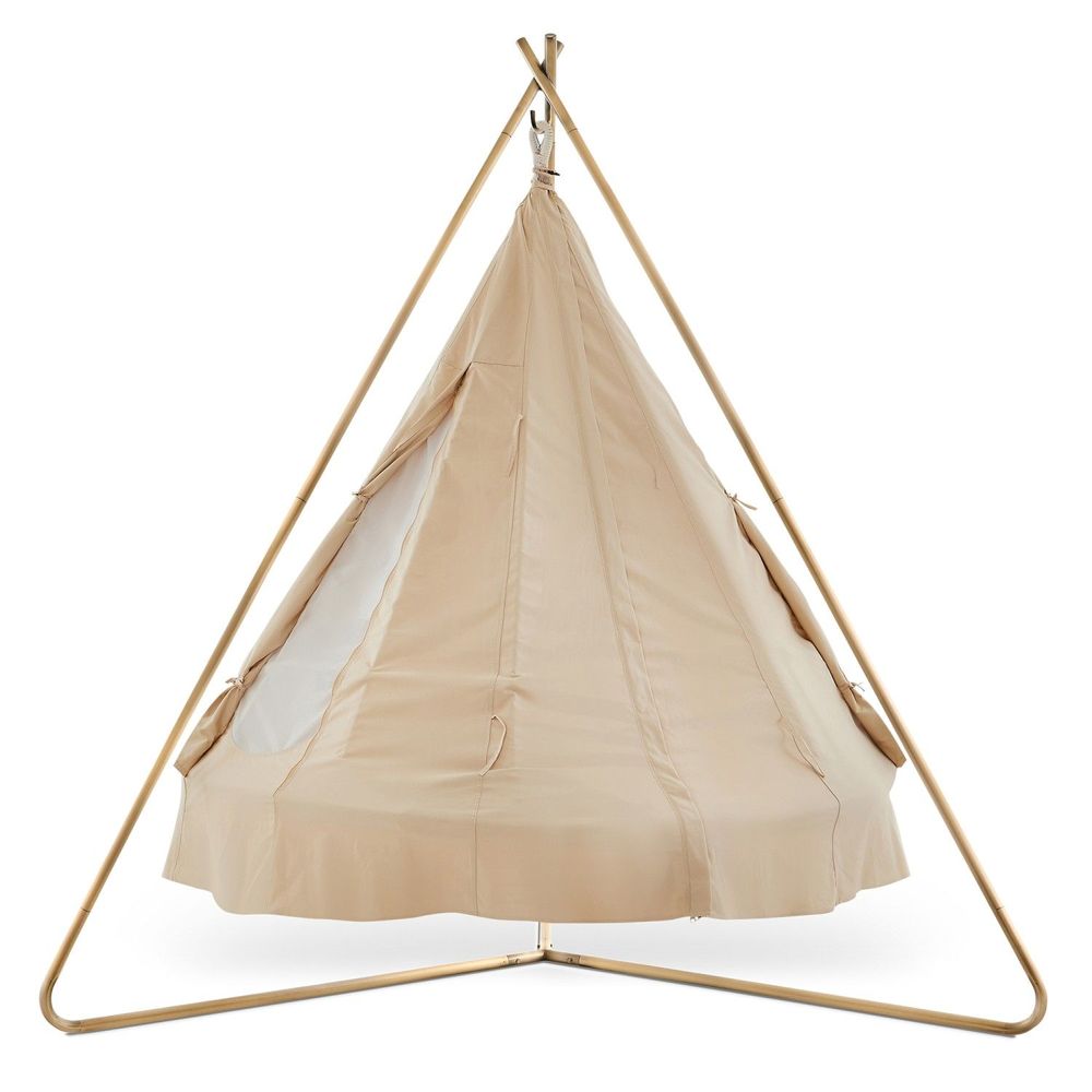 Lawn chairs - 1.8m TiiPii Bed, Deluxe Stainless Steel Stand & Poncho Cover Set - TIIPII BED