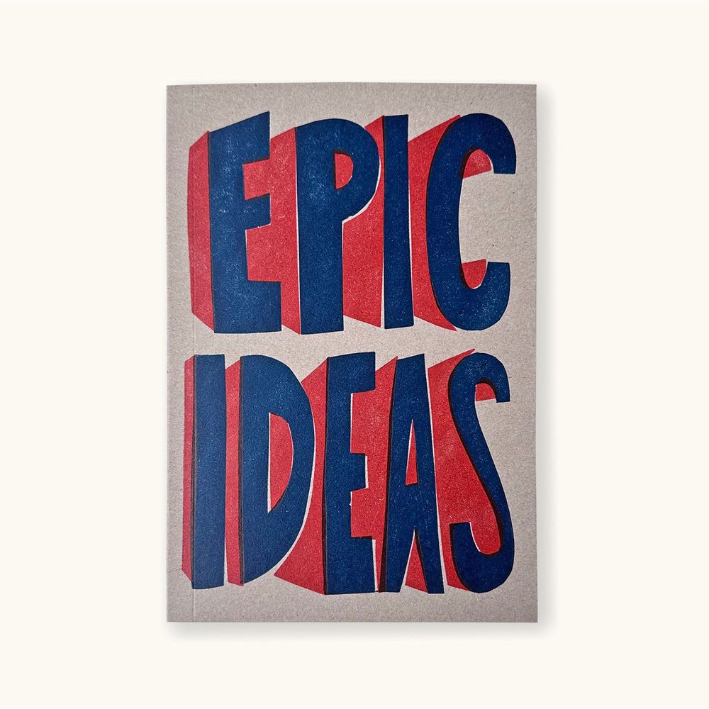 Stationery - Letterpress Notebooks - SUKIE