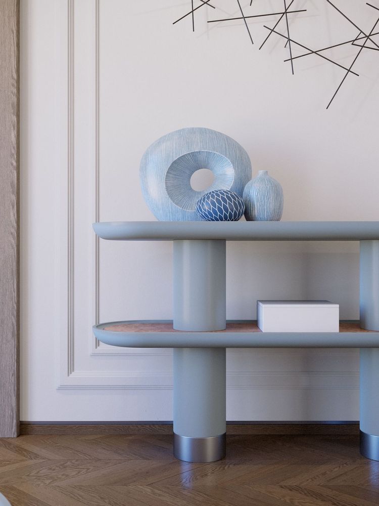 Bookshelves - MINA console - ULTRAMOBILI